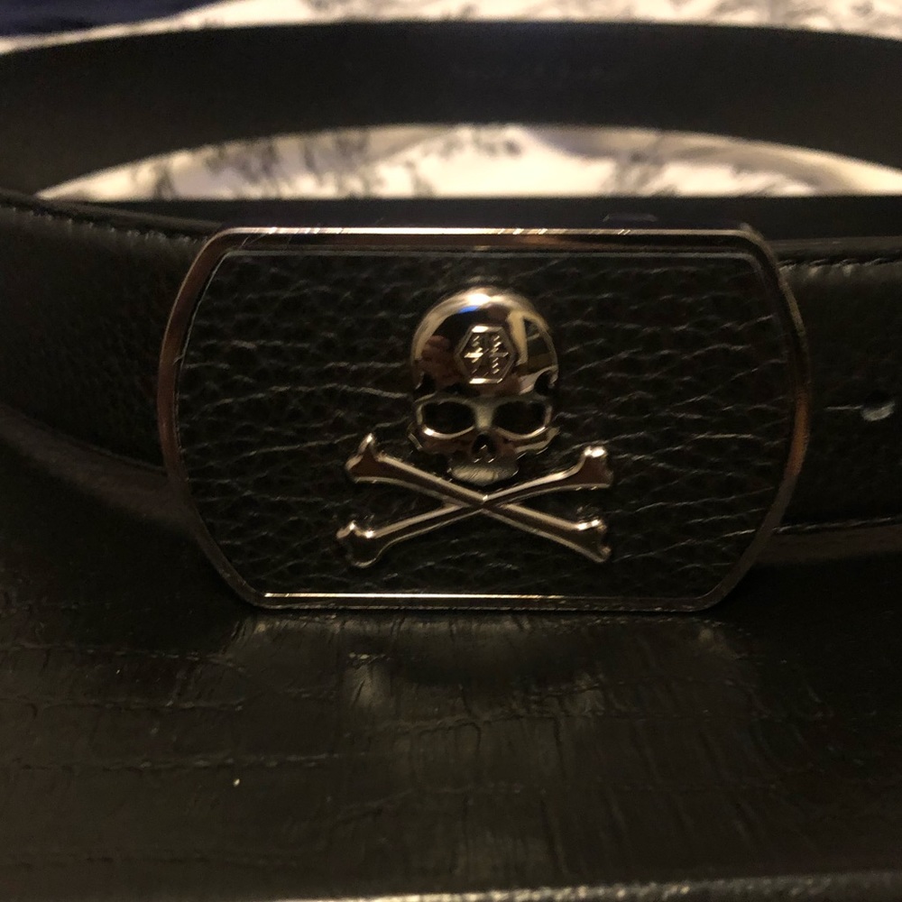 Philipp Plein Skull belt